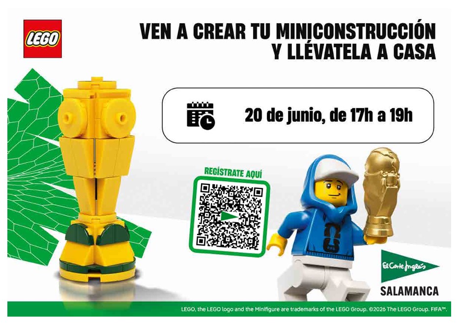 LEGO 'MAKE&TAKE' MUNDIAL 2026